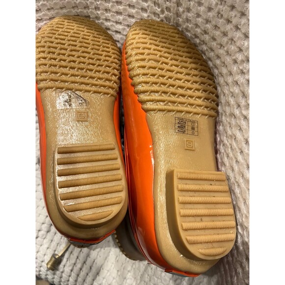 Jack Rogers Chloe Duck Boots 9 Peach Gold NEW w/o tags or box - Picture 7 of 12